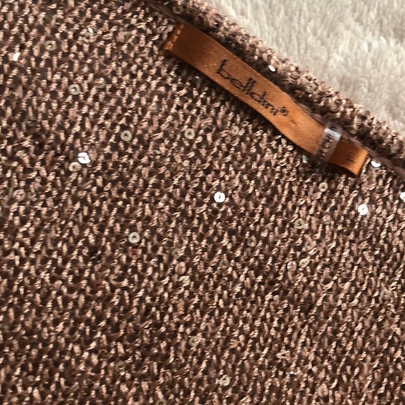 Sparkly dark golden shine sweater - Picture 4 of 4